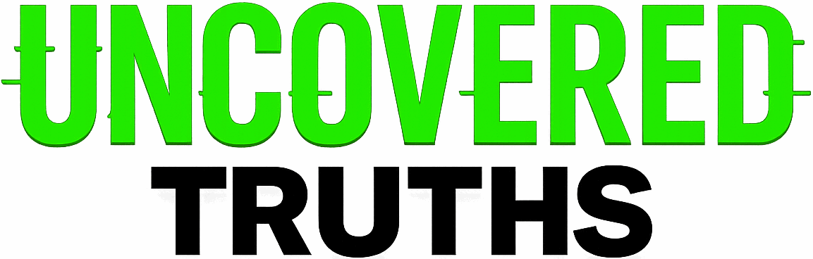 Uncovered Truths Logo Green & Black.